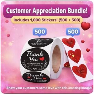 1,000 Stickers Bundle